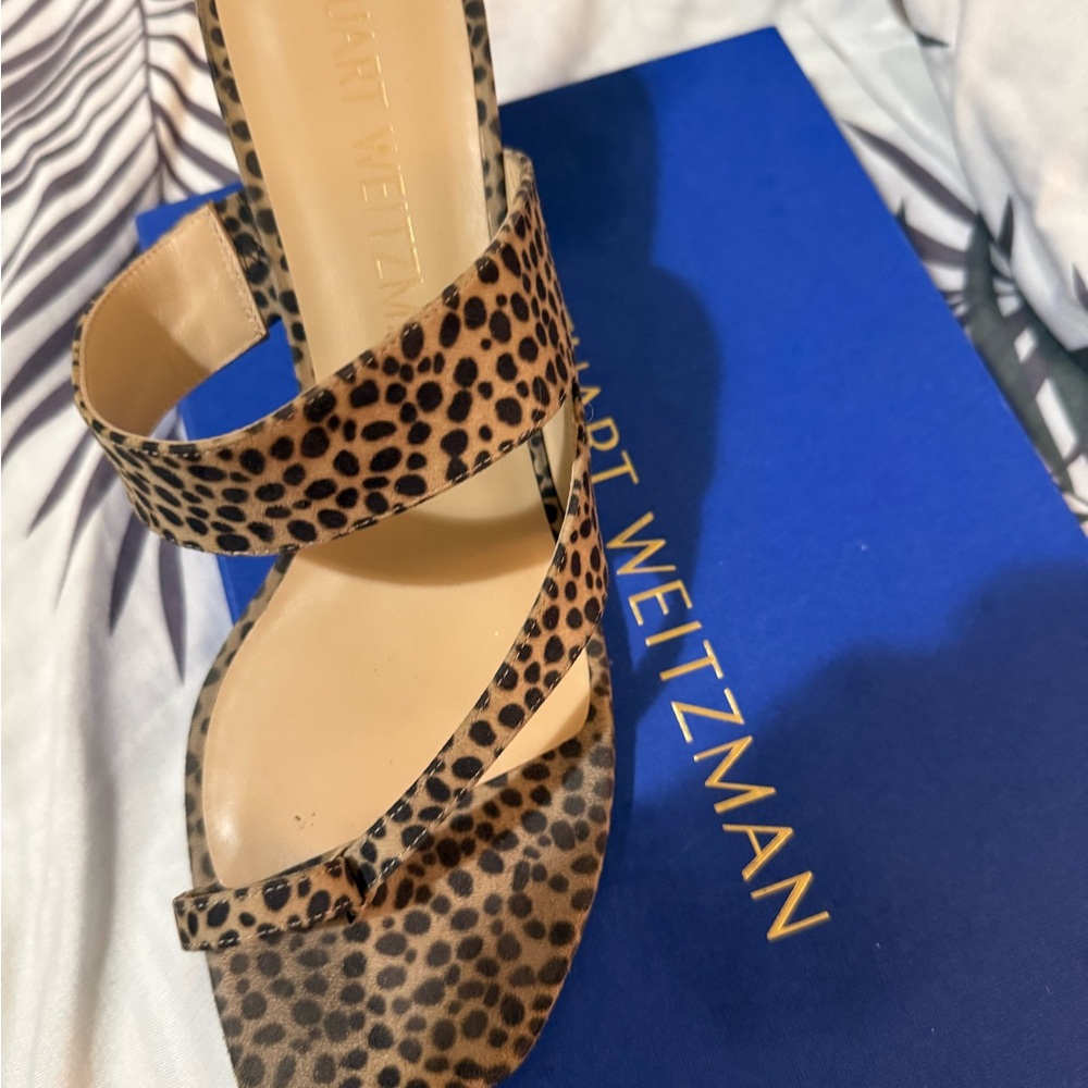 Stuart Weitzman Animal Print Heels